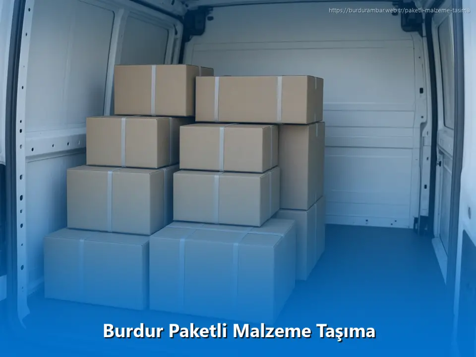 Burdur Paketli Malzeme Taşıma