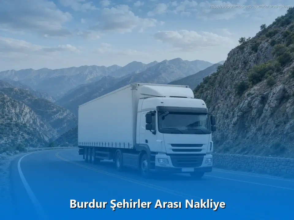 Burdur Şehirler Arası Nakliye